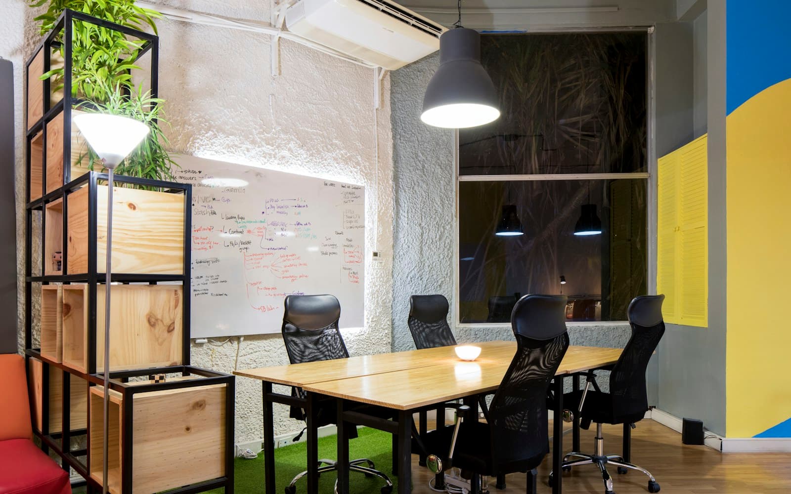 Representative corporate meeting suite interior