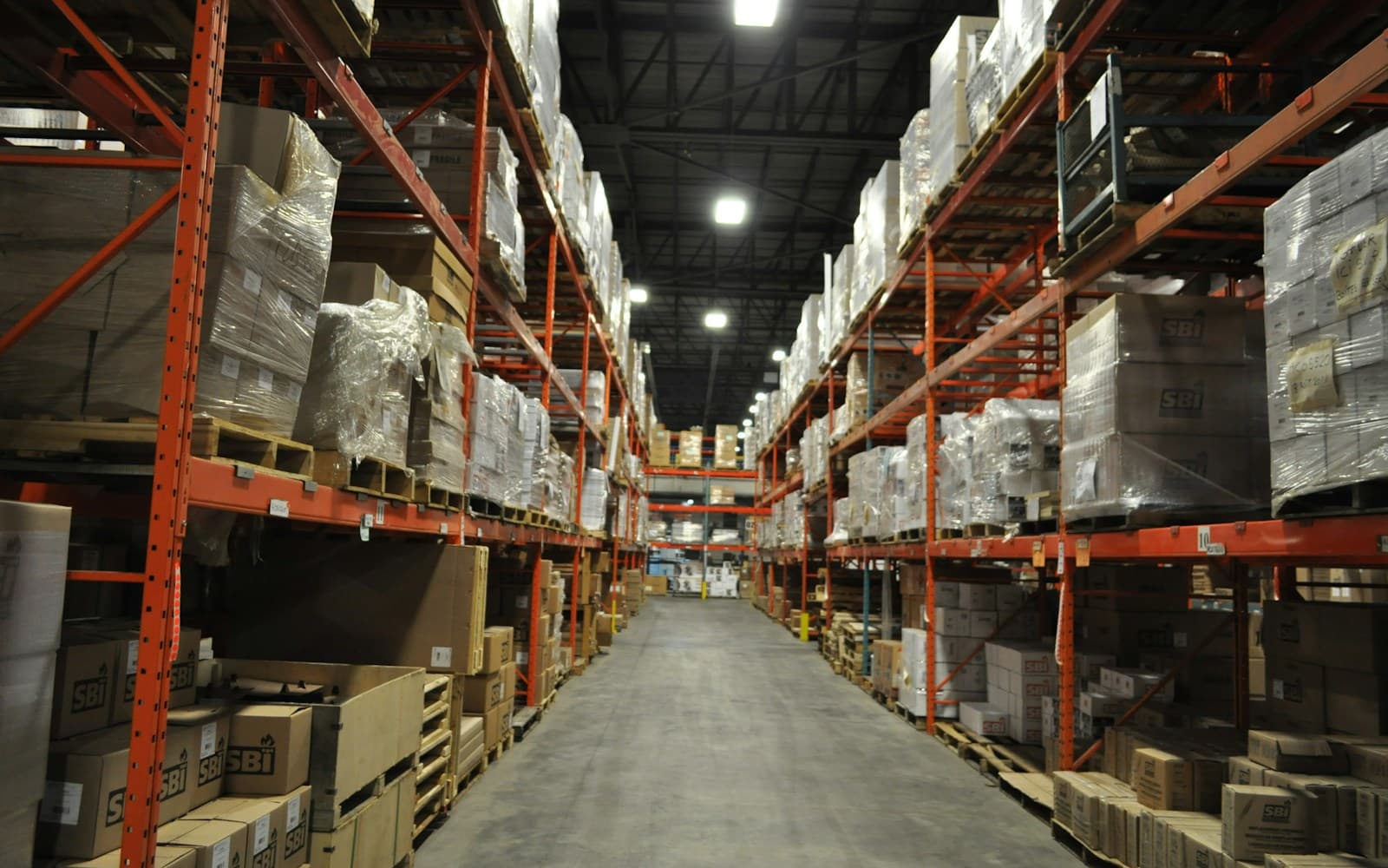 Representative warehouse and logistics distribution facility