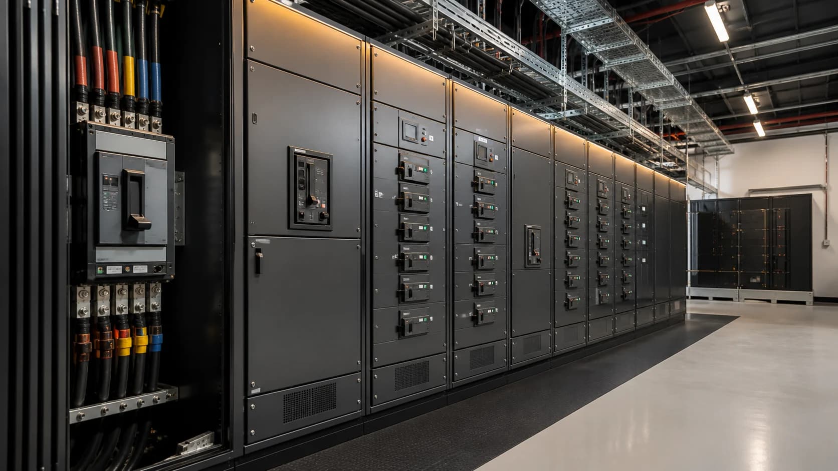 Commercial electrical switchboards and power distribution equipment